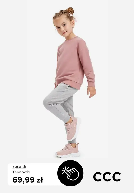 CCC - gazetka promocyjna Obuwie dziecięce z BIAŁĄ PODESZWĄ od środy 15.10  - strona 8