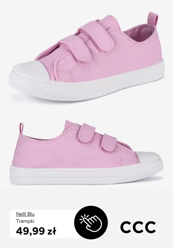 CCC - gazetka promocyjna Obuwie dziecięce z BIAŁĄ PODESZWĄ od środy 15.10  - strona 5