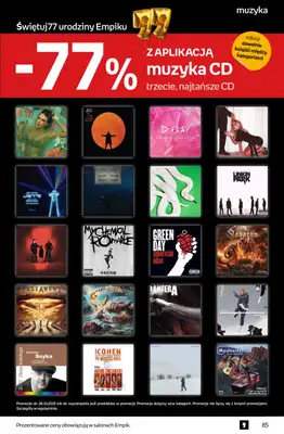 Empik - gazetka promocyjna Tom kultury: muzyka od środy 15.10 do wtorku 28.10 - strona 10