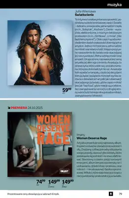 Empik - gazetka promocyjna Tom kultury: muzyka od środy 15.10 do wtorku 28.10 - strona 4