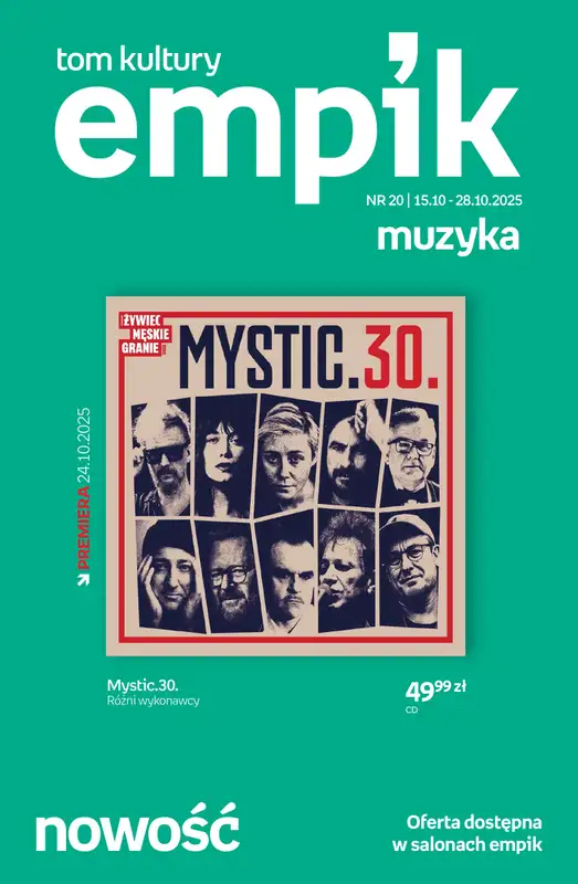 Empik - gazetka promocyjna Tom kultury: muzyka  