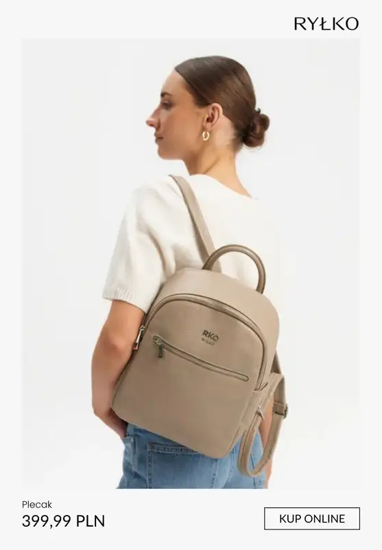 Ryłko - gazetka promocyjna PLECAKI dla niej od środy 15.10  - strona 8