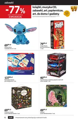 Empik - gazetka promocyjna Tom kultury: zabawki od środy 15.10 do wtorku 28.10 - strona 4