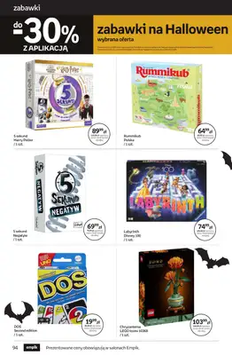Empik - gazetka promocyjna Tom kultury: zabawki od środy 15.10 do wtorku 28.10 - strona 6