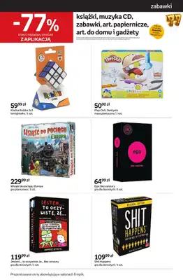 Empik - gazetka promocyjna Urodzinowe promocje w Empik! od środy 15.10 do wtorku 28.10 - strona 5