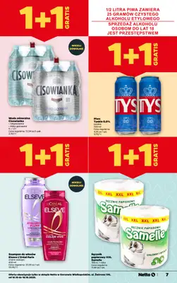 Netto - gazetka promocyjna Gorzów Wielkopolski - Wielkie otwarcie już w czwartek 16.10 od czwartku 16.10 do soboty 18.10 - strona 7