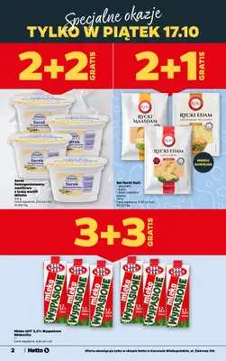 Netto - gazetka promocyjna Gorzów Wielkopolski - Wielkie otwarcie już w czwartek 16.10 od czwartku 16.10 do soboty 18.10 - strona 2