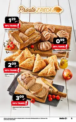 Netto - gazetka promocyjna Gorzów Wielkopolski - Wielkie otwarcie już w czwartek 16.10 od czwartku 16.10 do soboty 18.10 - strona 5