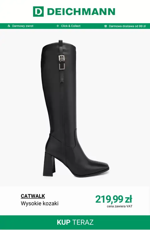 Deichmann - gazetka promocyjna Kozaki damskie   - strona 2