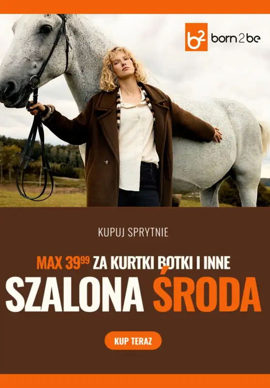 Born2be - gazetka promocyjna Max 39,99 zł za wybrane kurtki, buty i inne  