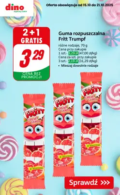Dino - gazetka promocyjna SUPER OFERTY na słodkości! od czwartku 16.10 do wtorku 21.10 - strona 2