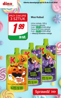 Dino - gazetka promocyjna SUPER OFERTY na słodkości! od czwartku 16.10 do wtorku 21.10 - strona 8