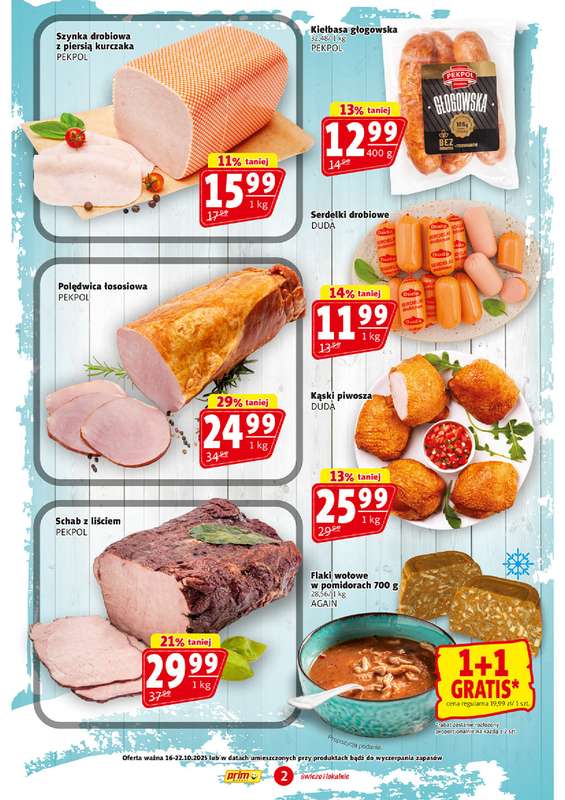 Prim Market - gazetka promocyjna Gazetka od czwartku 16.10 do środy 22.10 - strona 2