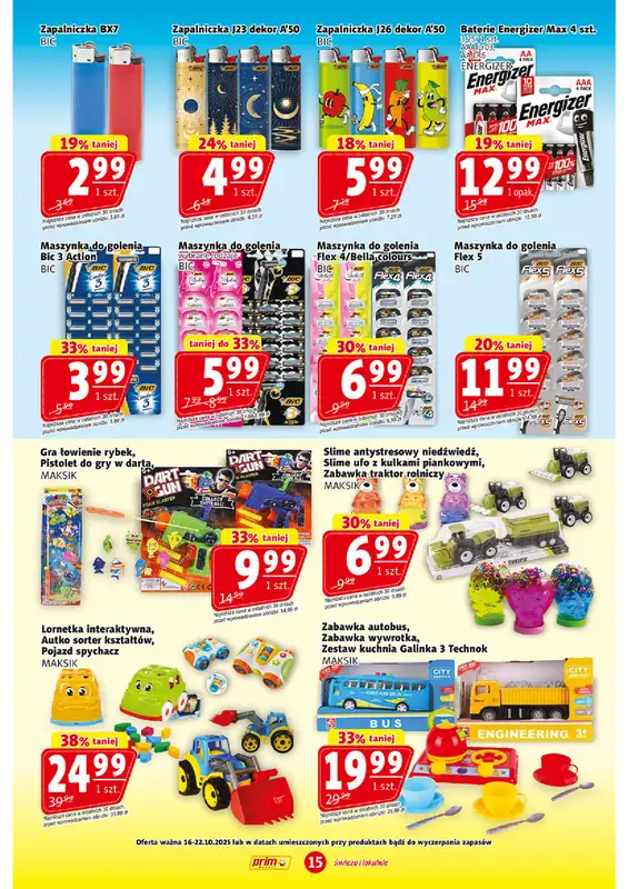 Prim Market - gazetka promocyjna Gazetka od czwartku 16.10 do środy 22.10 - strona 15