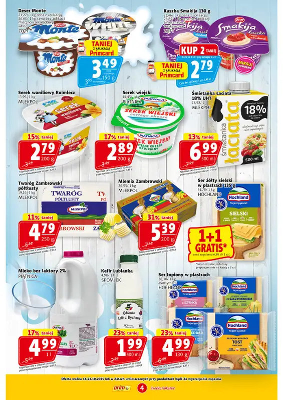 Prim Market - gazetka promocyjna Gazetka od czwartku 16.10 do środy 22.10 - strona 4