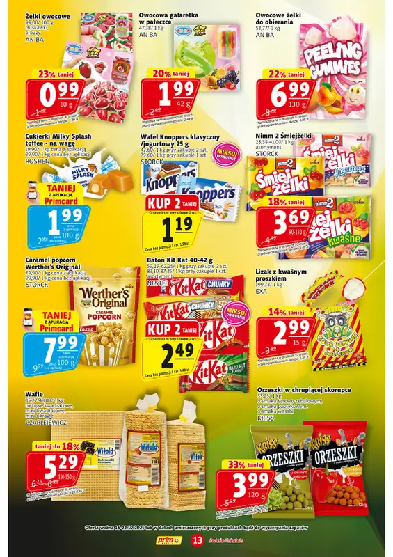 Prim Market - gazetka promocyjna Gazetka od czwartku 16.10 do środy 22.10 - strona 13
