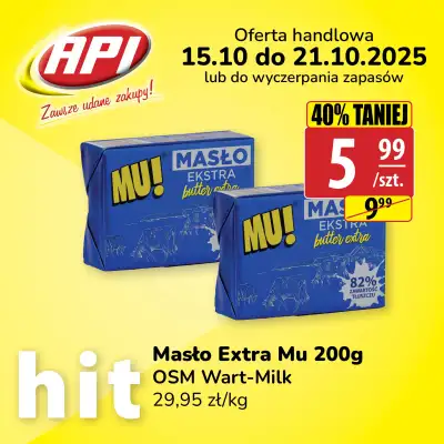 API Market - gazetka promocyjna Plakaty promocyjne od środy 15.10 do wtorku 21.10 - strona 2