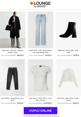 Lounge by Zalando - gazetka promocyjna Do -70% na marki: New Look, Gina Tricot, River Island od środy 15.10 do piątku 17.10 - strona 4