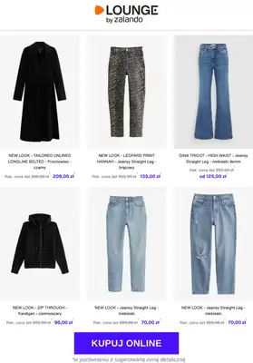 Lounge by Zalando - gazetka promocyjna Do -70% na marki: New Look, Gina Tricot, River Island od środy 15.10 do piątku 17.10 - strona 5