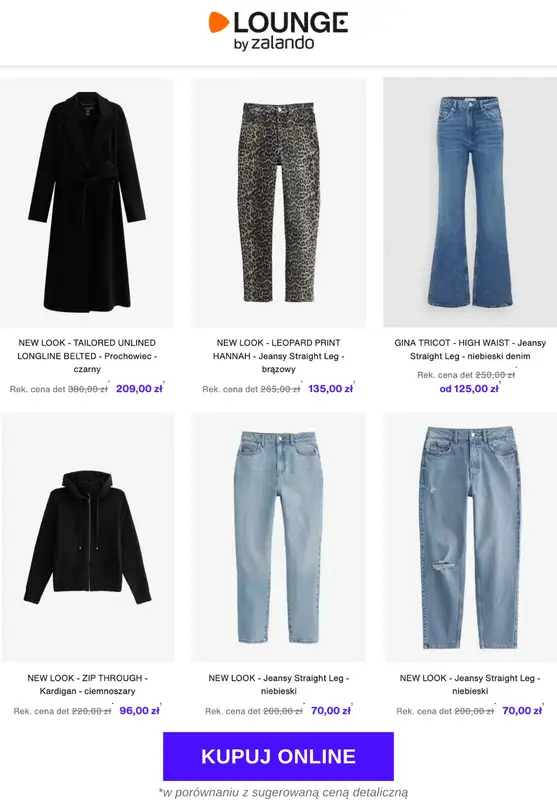 Lounge by Zalando - gazetka promocyjna Do -70% na marki: New Look, Gina Tricot, River Island od środy 15.10 do piątku 17.10 - strona 5
