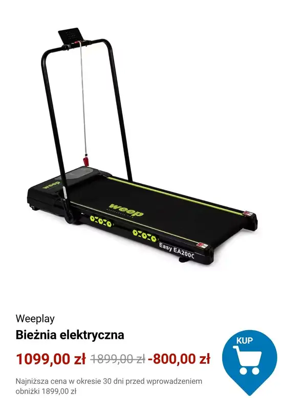 Decathlon - gazetka promocyjna Bieżnie elektryczne do domu od środy 15.10  - strona 5
