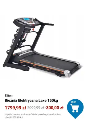 Decathlon - gazetka promocyjna Bieżnie elektryczne do domu od środy 15.10  - strona 4