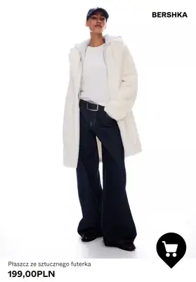 Bershka - gazetka promocyjna Płaszcze damskie od środy 15.10  - strona 6