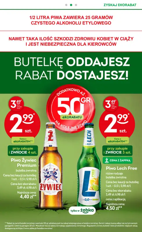 Żabka - gazetka promocyjna Gazetka od środy 08.10 do wtorku 21.10 - strona 29