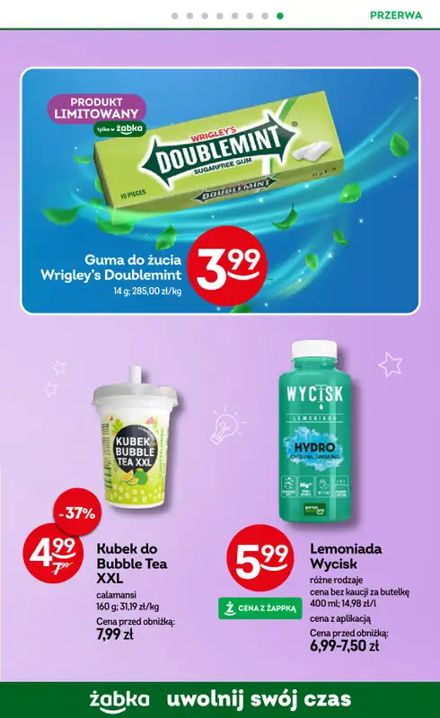 Żabka - gazetka promocyjna Gazetka od środy 08.10 do wtorku 21.10 - strona 63