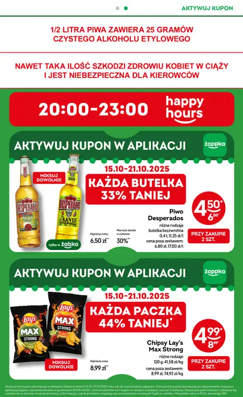 Żabka - gazetka promocyjna Gazetka od środy 08.10 do wtorku 21.10 - strona 9