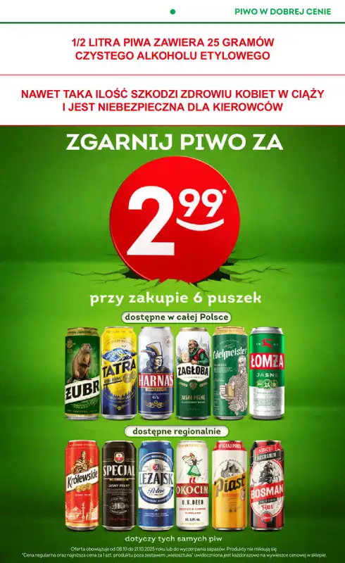 Żabka - gazetka promocyjna Gazetka od środy 08.10 do wtorku 21.10 - strona 27