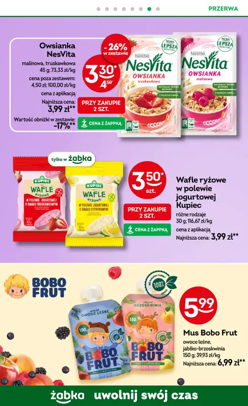 Żabka - gazetka promocyjna Gazetka od środy 08.10 do wtorku 21.10 - strona 62