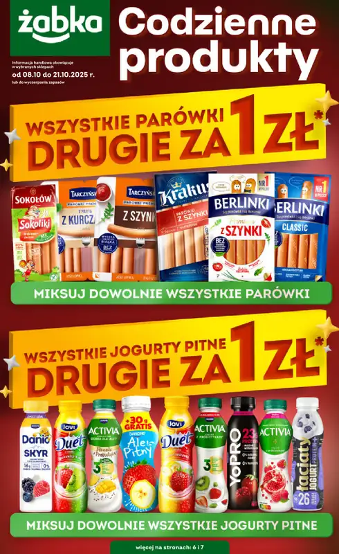 Żabka - gazetka promocyjna Gazetka Spożywcza  