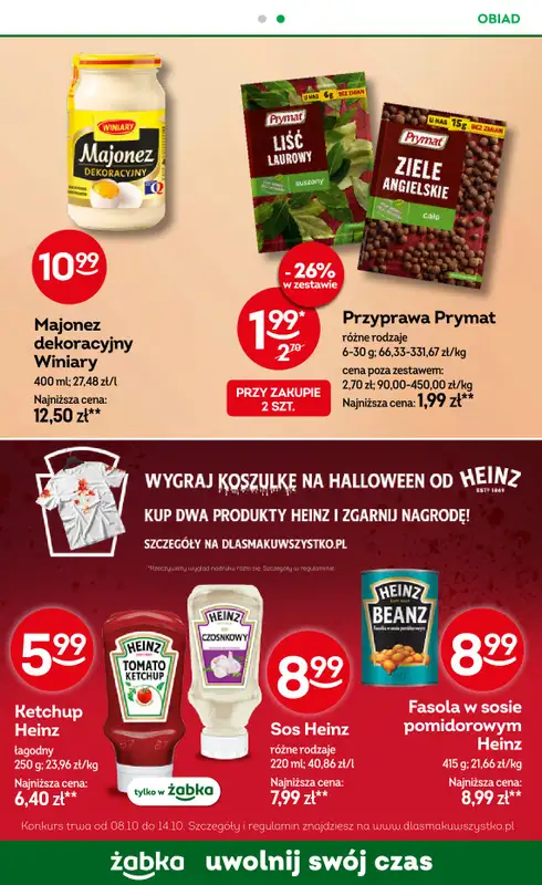 Żabka - gazetka promocyjna Gazetka Spożywcza od środy 08.10 do wtorku 21.10 - strona 15