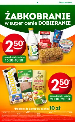 Żabka - gazetka promocyjna Gazetka Spożywcza od środy 08.10 do wtorku 21.10 - strona 2