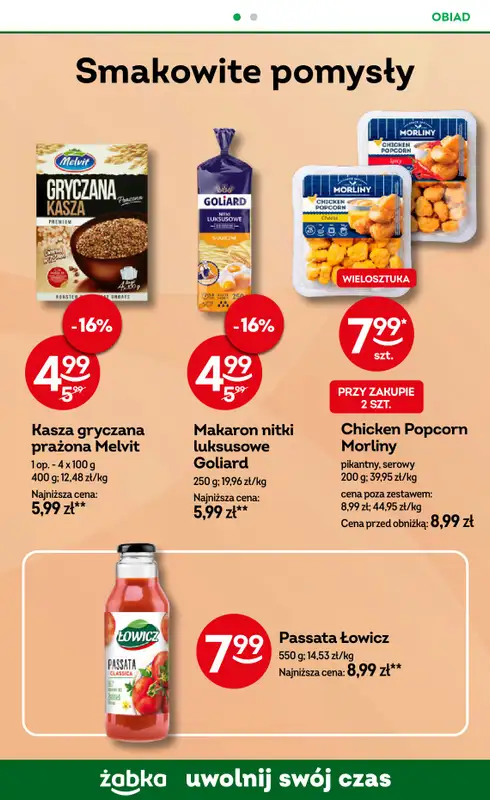 Żabka - gazetka promocyjna Gazetka Spożywcza od środy 08.10 do wtorku 21.10 - strona 14