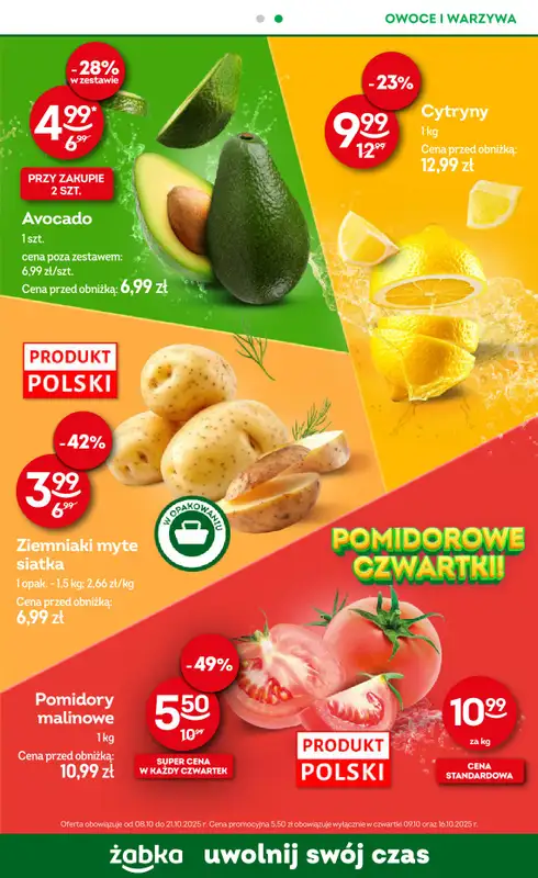 Żabka - gazetka promocyjna Gazetka Spożywcza od środy 08.10 do wtorku 21.10 - strona 9