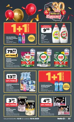 Netto - gazetka promocyjna Gazetka Spożywcza od poniedziałku 13.10 do soboty 18.10 - strona 23
