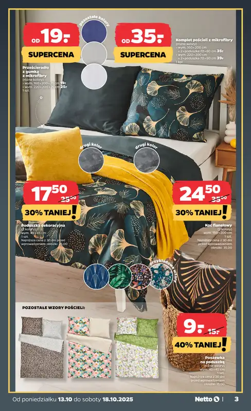 Netto - gazetka promocyjna Gazetka Spożywcza od poniedziałku 13.10 do soboty 18.10 - strona 28