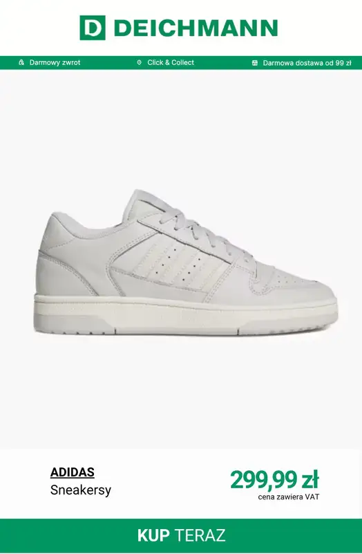 Deichmann - gazetka promocyjna Buty Adidas w atrakcyjnych cenach od środy 15.10  - strona 8