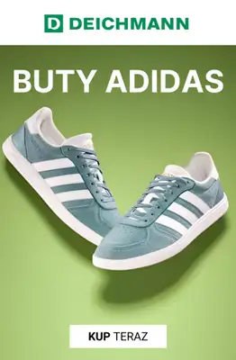 Deichmann - gazetka promocyjna Buty Adidas w atrakcyjnych cenach od środy 15.10 