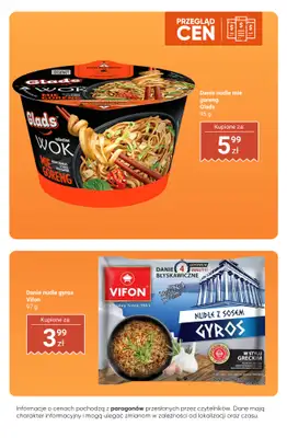 Dino - gazetka promocyjna Dania INSTANT - przegląd cen od czwartku 16.10 do środy 22.10 - strona 7