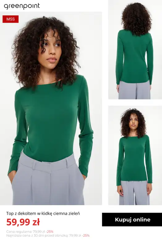 Greenpoint - gazetka promocyjna SALE do 59,99 zł od środy 15.10  - strona 10