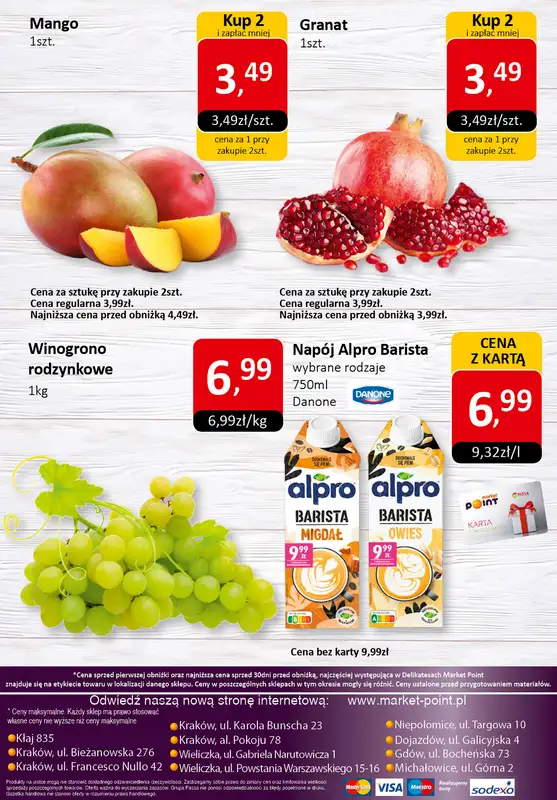 Market Point - gazetka promocyjna Gazetka od czwartku 16.10 do soboty 18.10 - strona 4