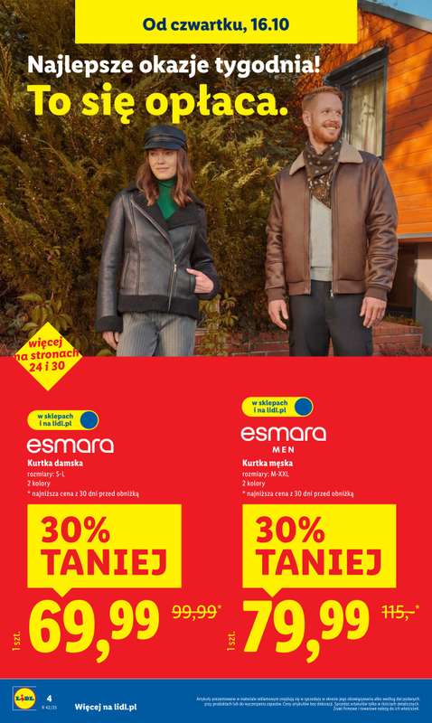 Lidl - gazetka promocyjna Katalog od 13.10 od poniedziałku 13.10 do soboty 18.10 - strona 4