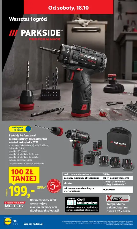 Lidl - gazetka promocyjna Katalog od 13.10 od poniedziałku 13.10 do soboty 18.10 - strona 50