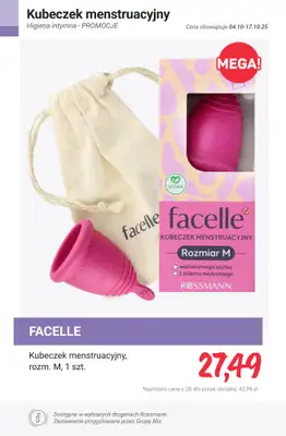 Rossmann - gazetka promocyjna Higiena intymna - PROMOCJE od środy 15.10 do piątku 17.10 - strona 11