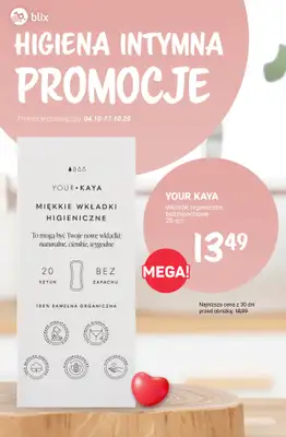 Rossmann - gazetka promocyjna Higiena intymna - PROMOCJE od środy 15.10 do piątku 17.10