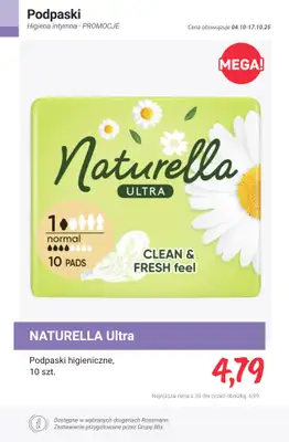 Rossmann - gazetka promocyjna Higiena intymna - PROMOCJE od środy 15.10 do piątku 17.10 - strona 2