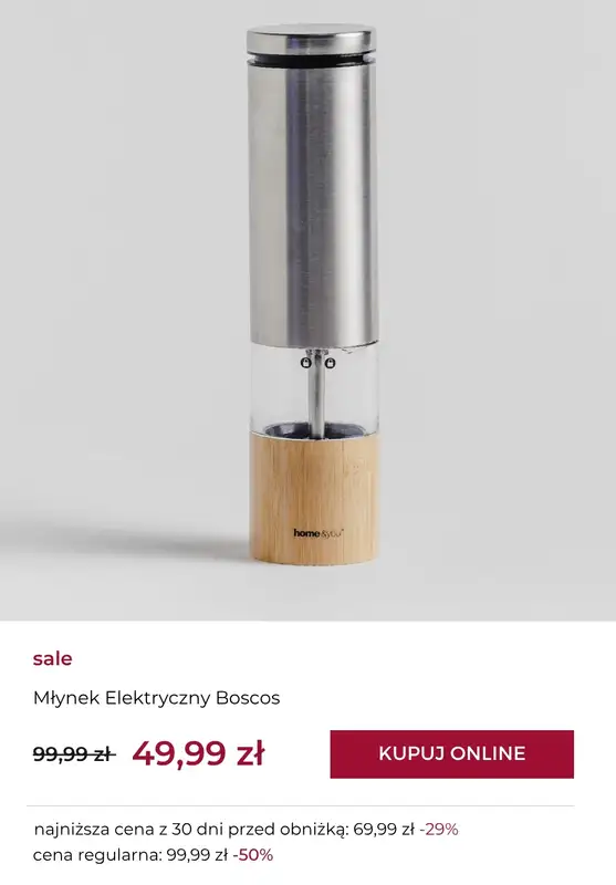 home&you - gazetka promocyjna SALE: kuchnia i jadalnia od środy 15.10 do wtorku 21.10 - strona 9